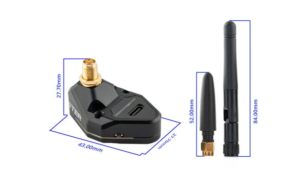 RadioMaster GR-01 DJI RS Kamera Gimballeri İçin ExpressLRS 2.4 GHz Alıcı