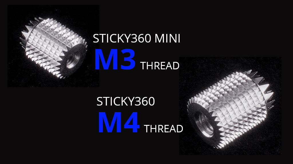 RadioMaster Sticky360 Gimbal Stick Ends for TX16S — Gold