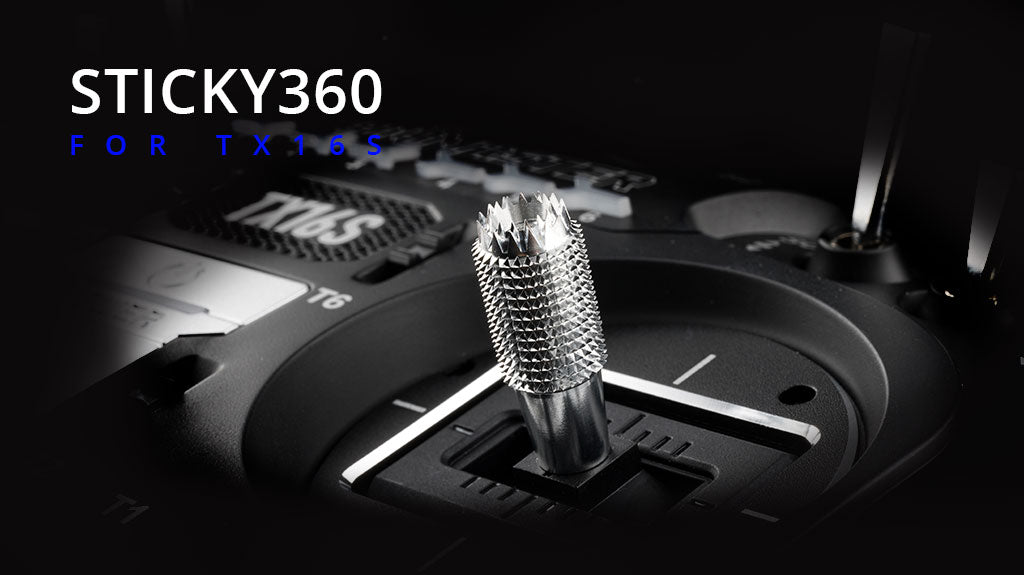 RadioMaster Sticky360 Gimbal Stick Ends for TX16S — Gold