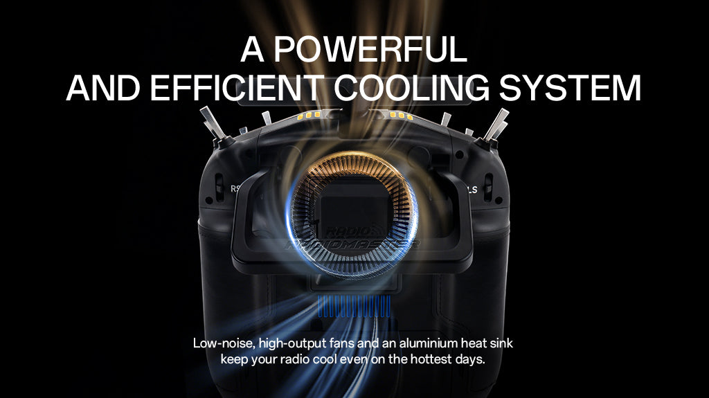 RadioMaster TX16S MK3 Radio Controller (ELRS / M2) — FCC / ELRS / Transparent Charcoal