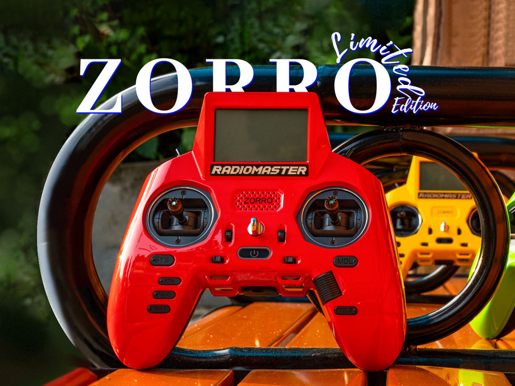 RadioMaster Zorro Radio Controller Limited Edition — Python Green / ELRS