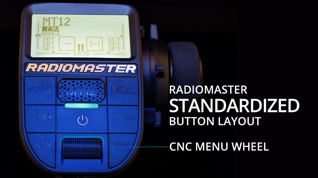 RadioMaster MT12 Surface Radio Controller — ELRS / LBT