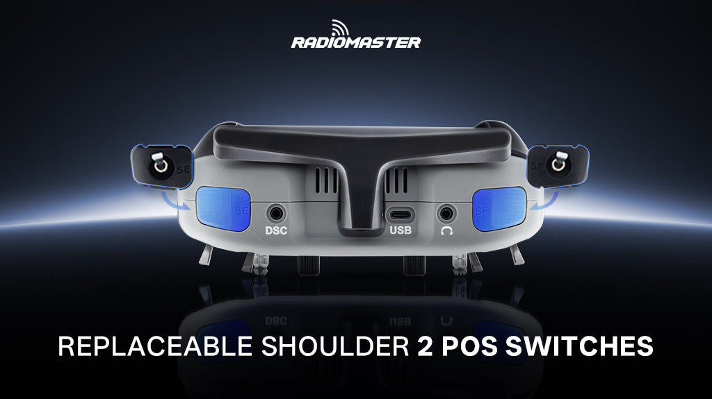 RadioMaster TX15 & TX15 MAX Uyumlu SE / SF 2 Konumlu Anahtar — SE Kilitlemeli 2 pos Anahtar