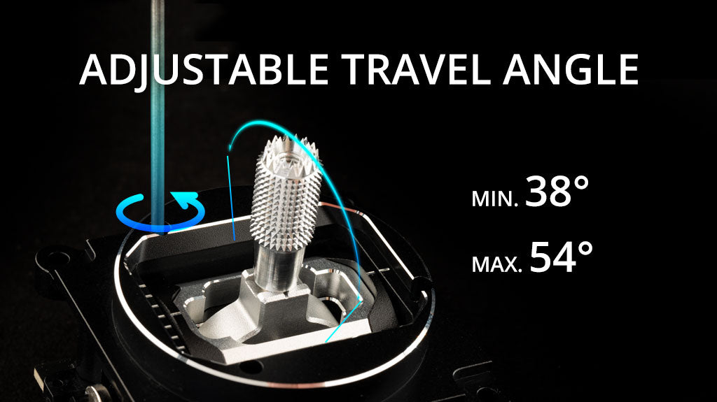 RadioMaster AG01-V CNC Metal Kumanda Kol Mekanizması Seti