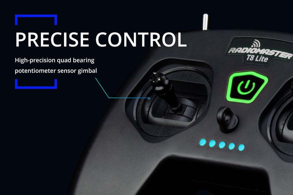 RadioMaster T8 Lite Radio Controller — Mode 1