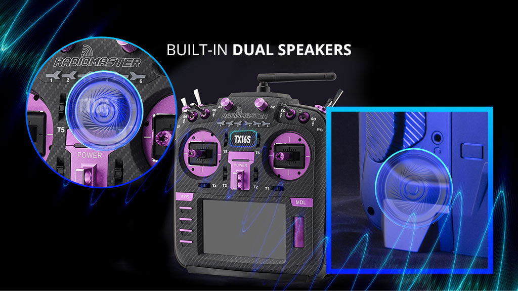 RadioMaster TX16S Mark II Max Radio Controller (Joshua Bardwell Edition / ELRS / M2) — ELRS (FCC) / V4.0 Hall Gimbal / Mode 2