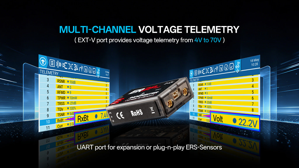 RadioMaster ER3 PRO PWM - Çift Bant GEMINI ve GEMINI-X Alıcı — Uluslararası
