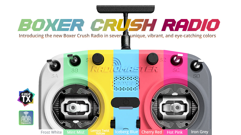 RadioMaster Boxer Crush Uzaktan Kumanda (M2) — ELRS / Vişne Kırmızısı