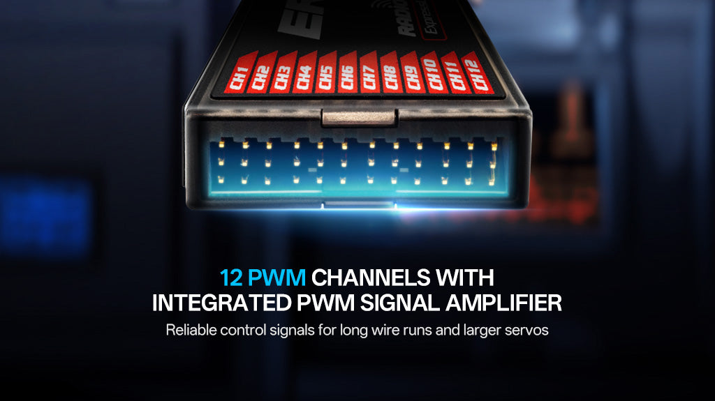RadioMaster ER12 PWM - Çift Bant GEMINI ve GEMINI-X Alıcı — Uluslararası