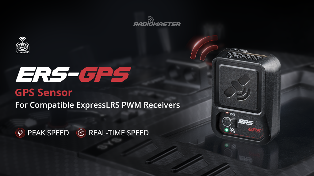 RadioMaster ExpressLRS PWM Alıcıları Uyumlu ERS-GPS – Hassas GPS Sensörü