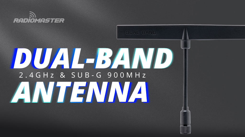 RadioMaster Çift Bant 2.4GHz / SUB-G 900MHz Anten — 2 Adet