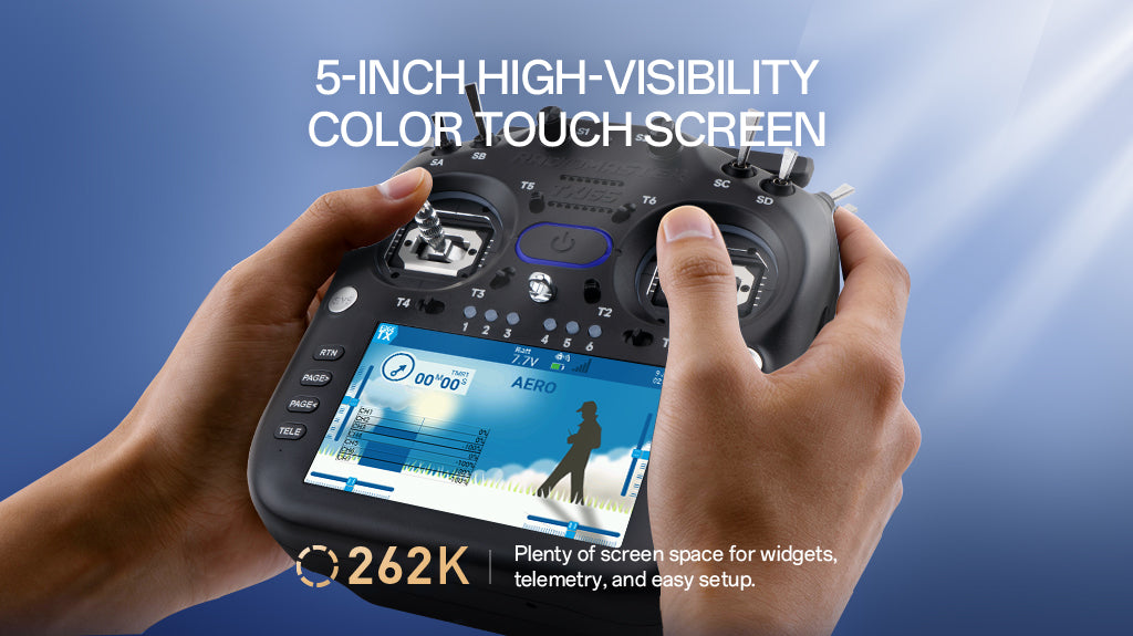 RadioMaster TX16S MK3 Radio Controller (ELRS / M2) — FCC / ELRS / Transparent Charcoal