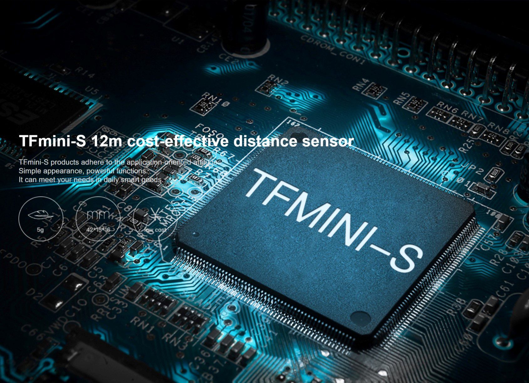 Benewake TFmini-S LiDAR Mesafe Sensörü