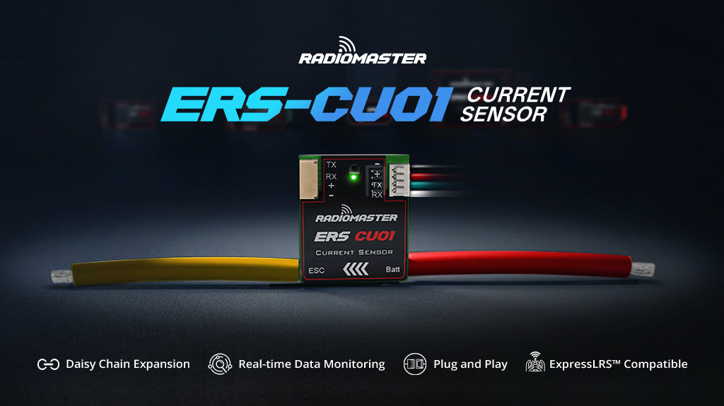 RadioMaster ExpressLRS PWM Alıcıları Uyumlu ERS-CU01 - Anlık Akım Sensörü