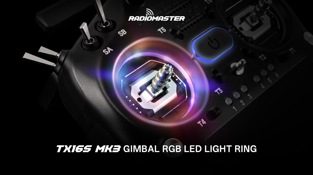 RadioMaster AG02 LED Kumanda Kol Mekanizması Işık Halkaları