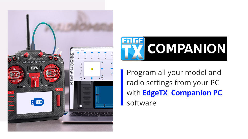 RadioMaster TX16S Mark II Max Radio Controller (M2) — ELRS (FCC) / AG01 Hall Gimbal / Carbon Fiber Red