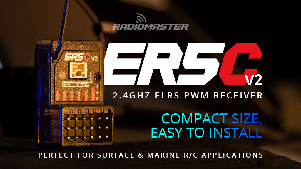 RadioMaster ER5C V2 2.4GHz ELRS PWM Alıcı