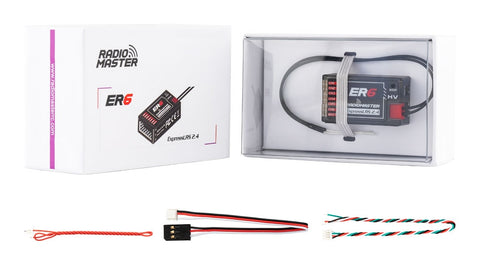 RadioMaster ER6 2.4GHz ELRS PWM Alıcı