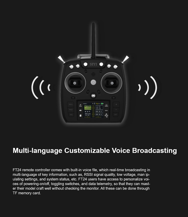 SIYI FT24 Long Range Remote Controller