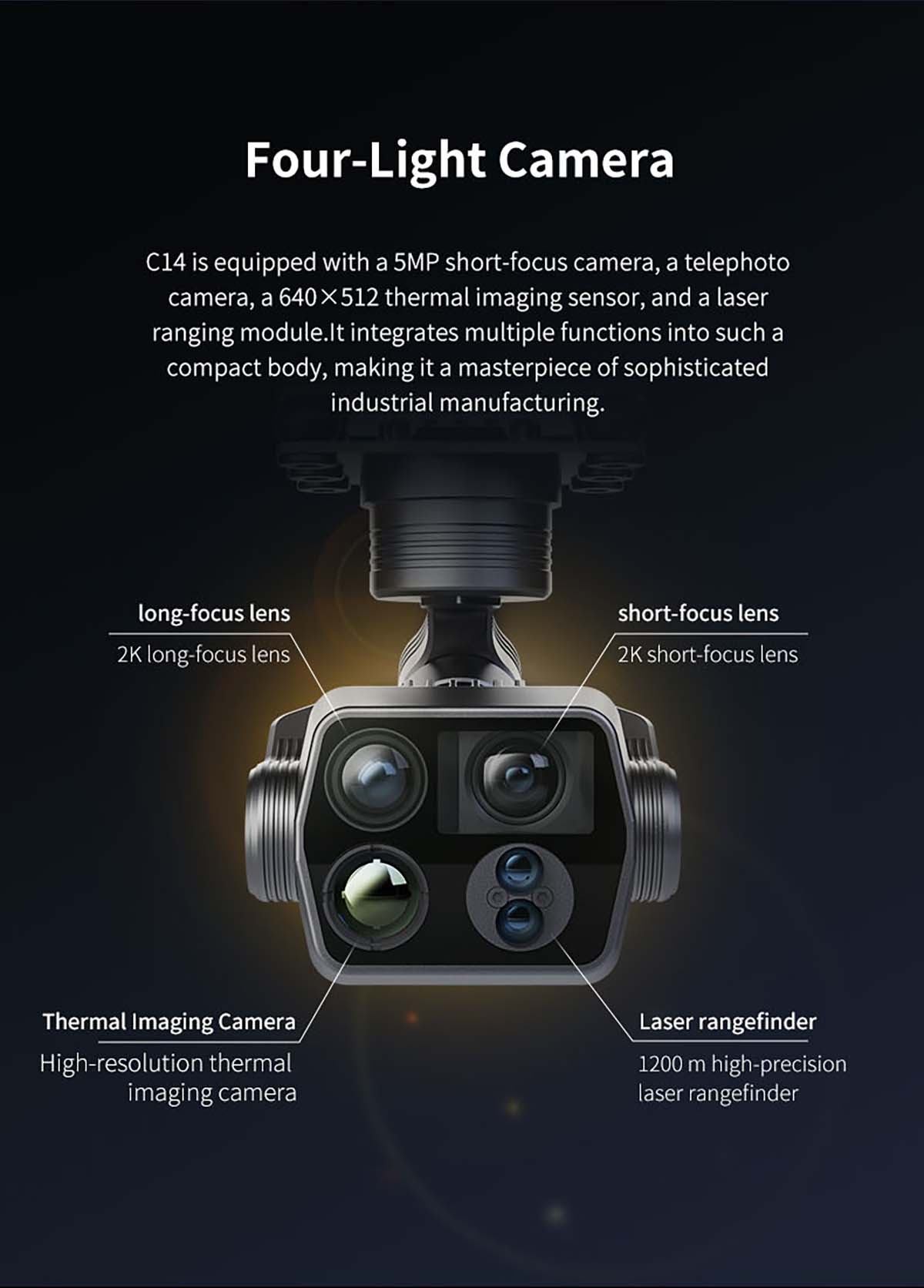 SKYDROID C14 Kamera