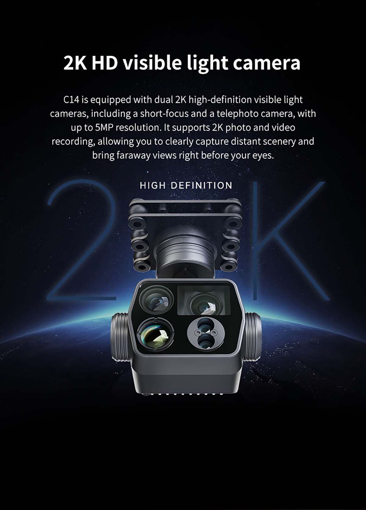 SKYDROID C14 Kamera