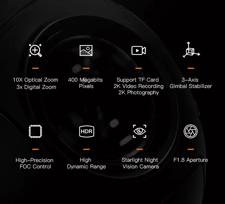 SIYI ZR10 2K 30X Yakınlaştırmalı Gimbal Kamera — ZR10