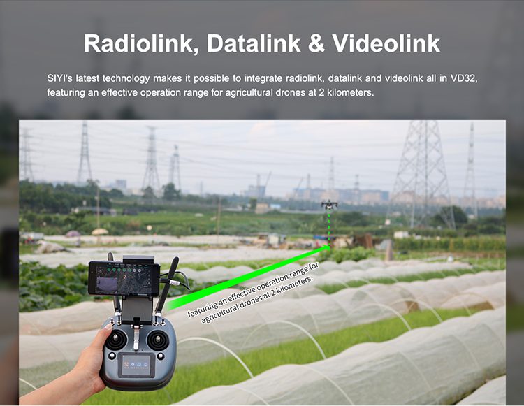 SIYI VD32 Agriculture FPV Remote Controller