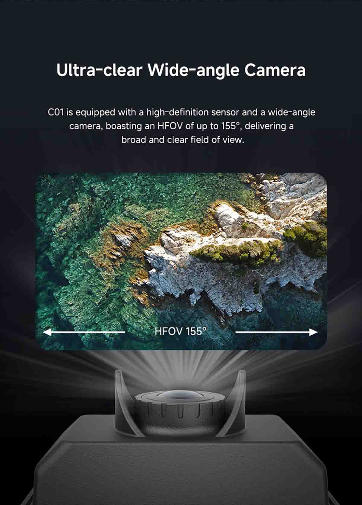 SKYDROID C01 EIS Gimbal Kamera