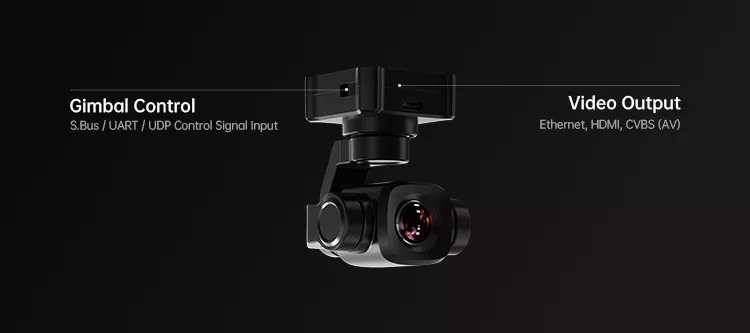 SIYI A8 Mini 4K 6X Yakınlaştırmalı Gimbal Kamera — A8 MINI