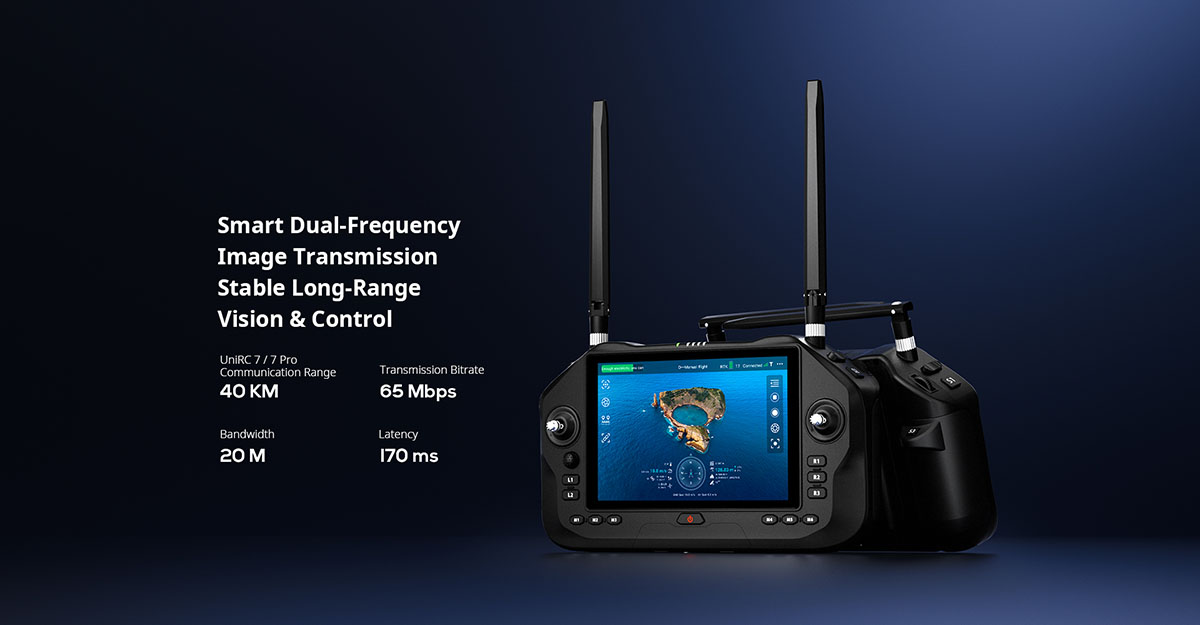 SIYI UniRC 7 / 7 Pro Uzaktan Kumanda — SIYI UniRC 7 (2.4 GHz)