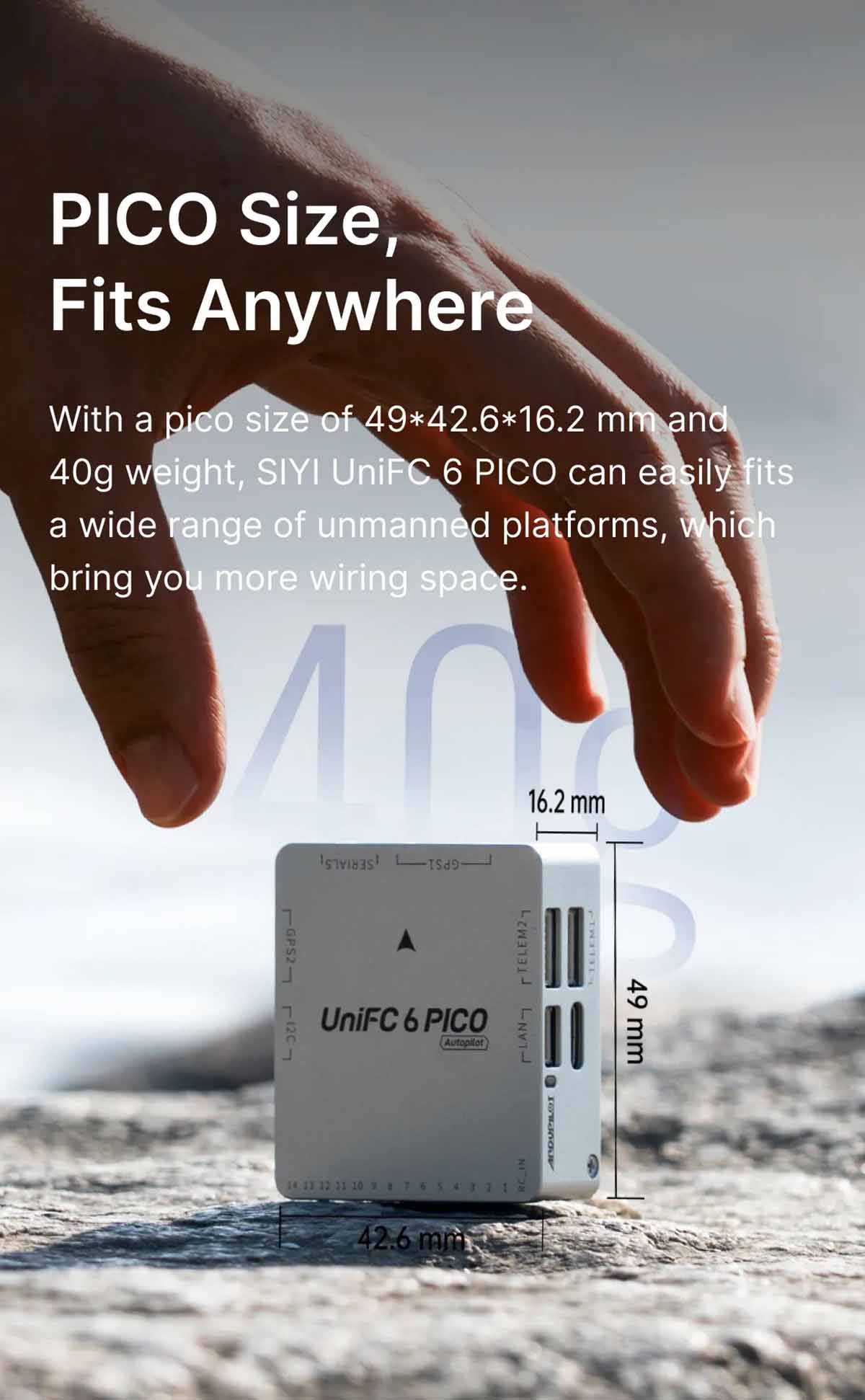SIYI UniFC 6 PICO Autopilot Flight Controller