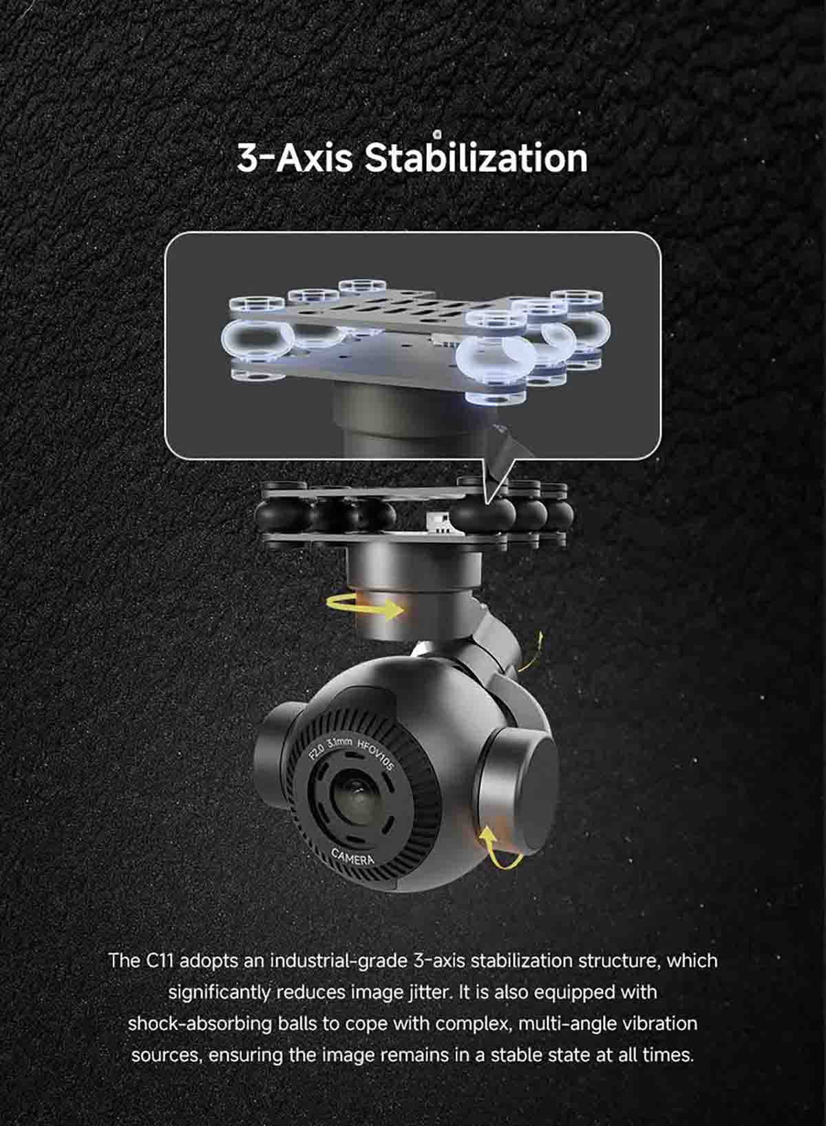 SKYDROID C11 Gimbal Kamera