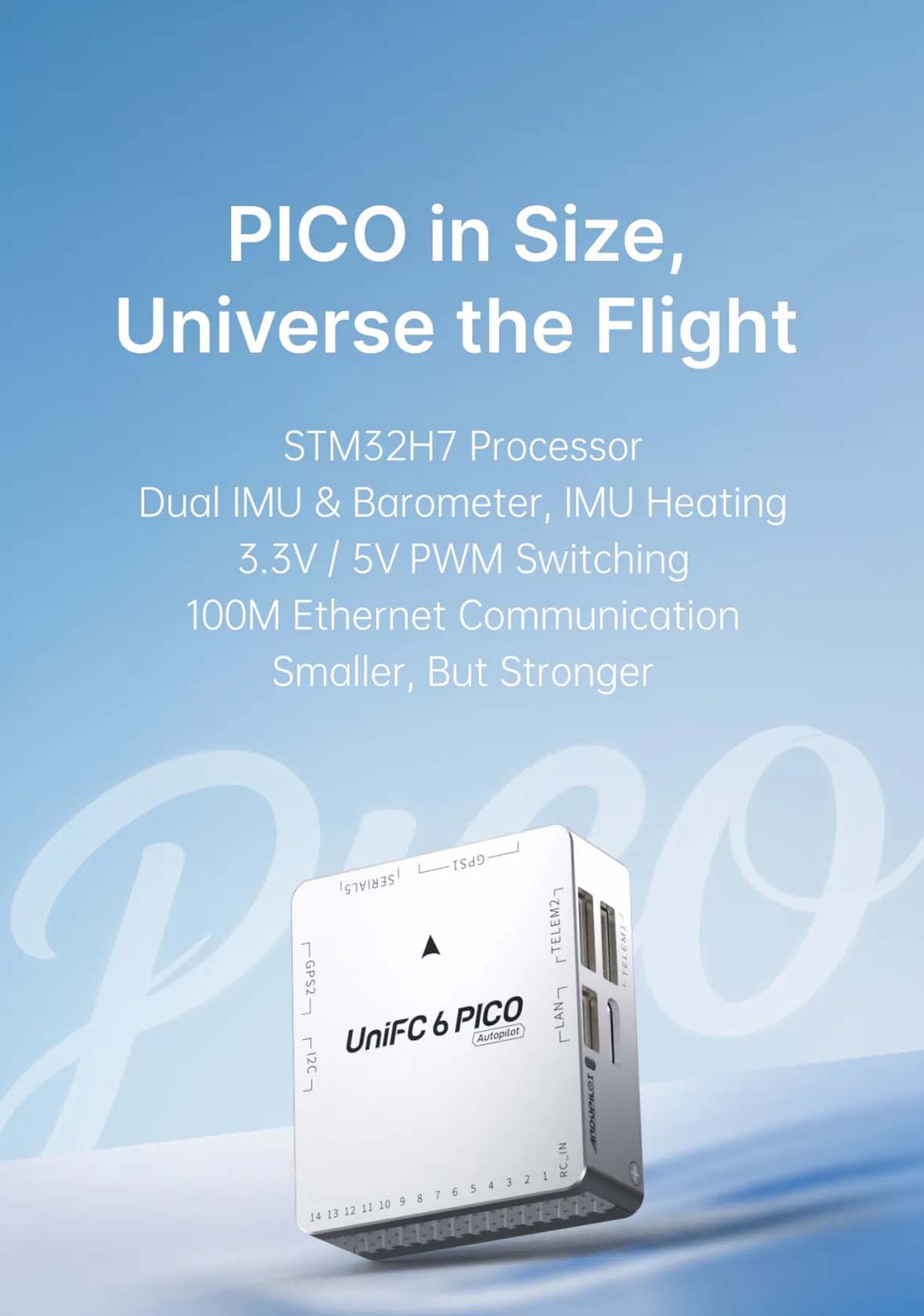 SIYI UniFC 6 PICO Autopilot Flight Controller