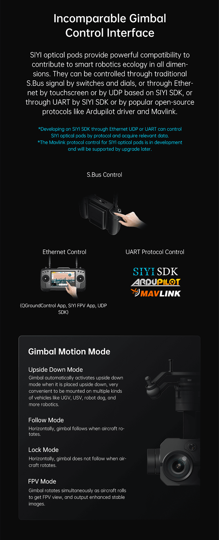 SIYI ZT30 Optical Pod Camera