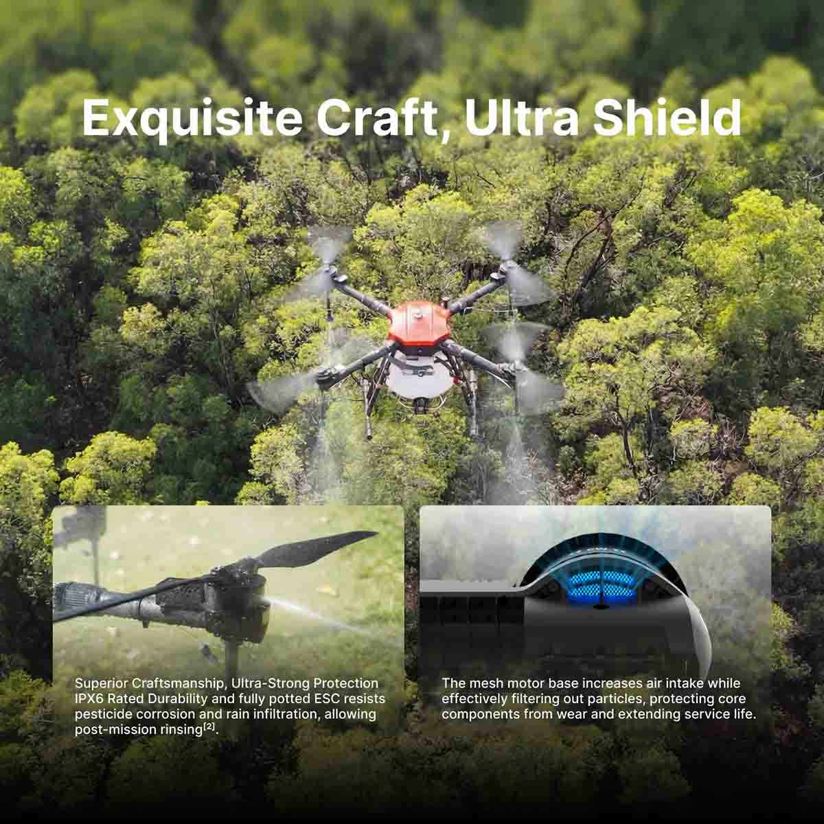 SIYI E8 Tahrik Sistemi — Motor ve ESC (CCW)