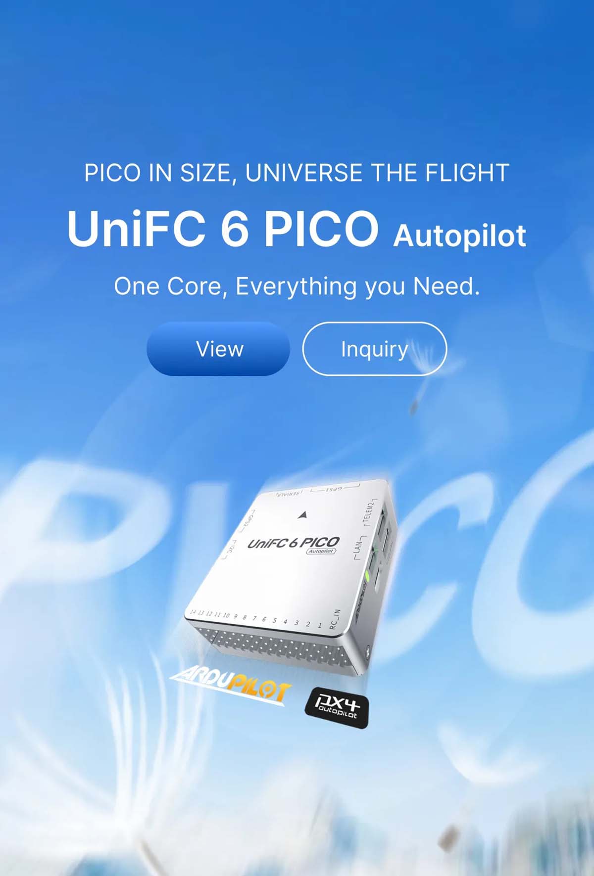SIYI UniFC 6 PICO Autopilot Flight Controller