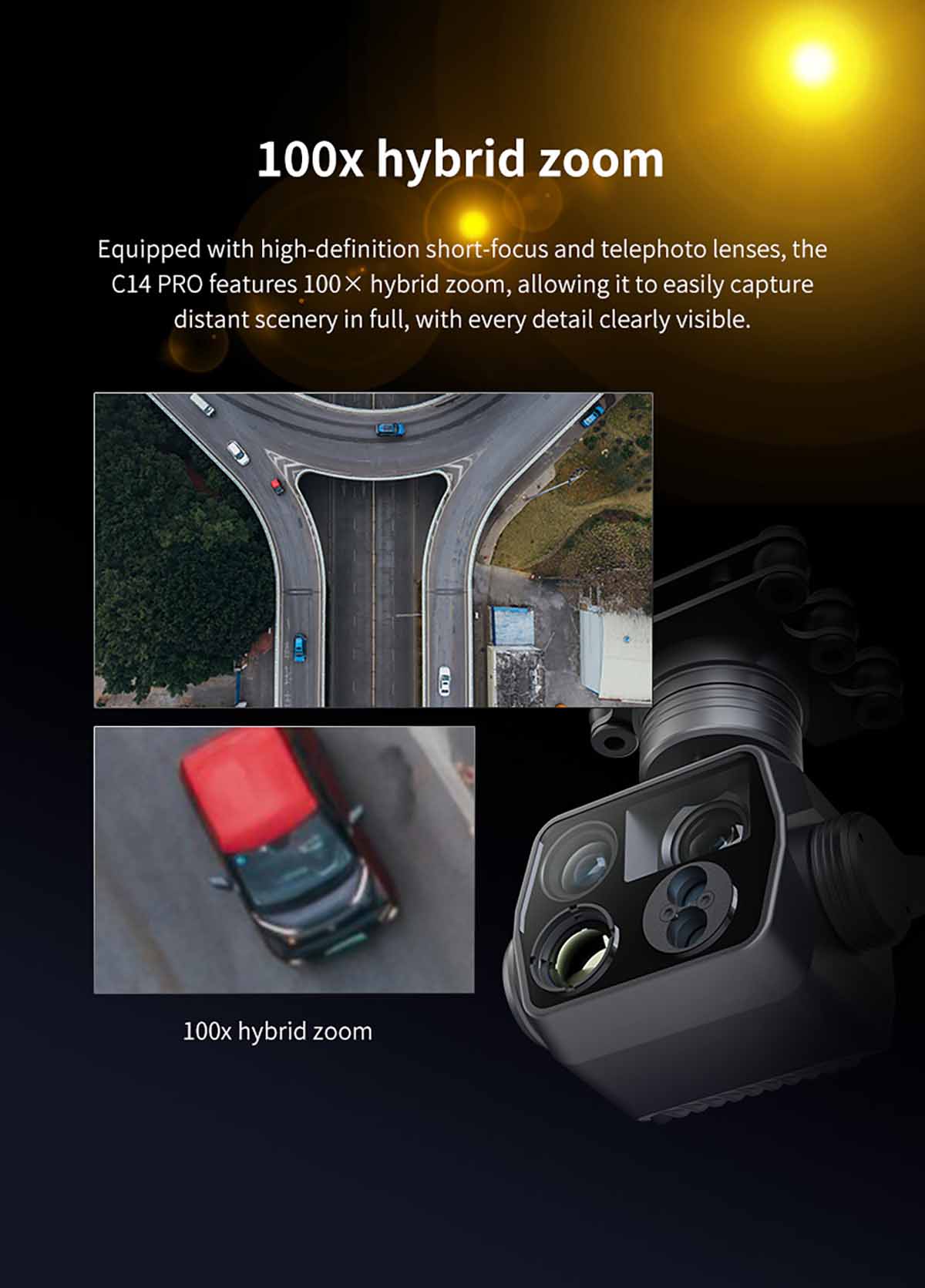 SKYDROID C14 Pro Gimbal Kamera