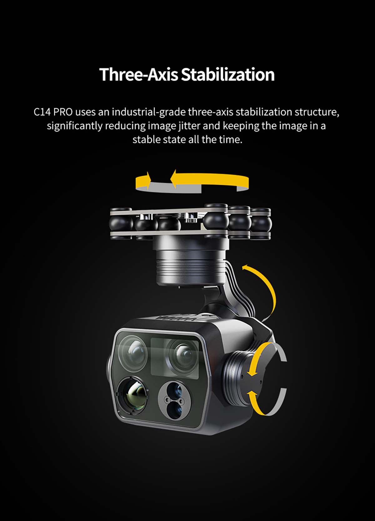 SKYDROID C14 Pro Gimbal Kamera