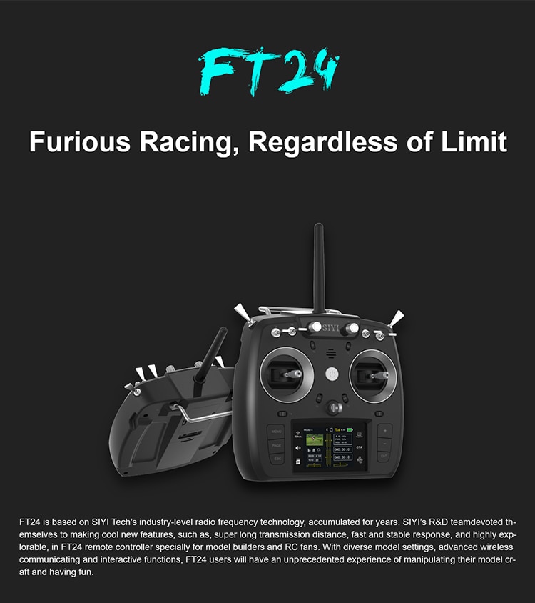 SIYI FT24 Long Range Remote Controller