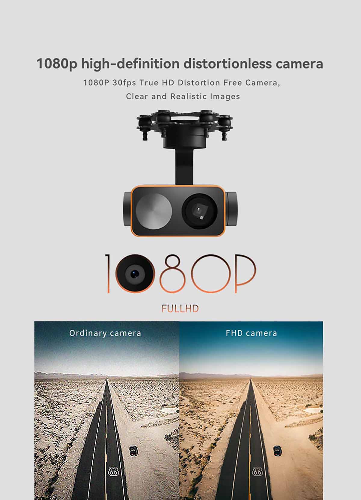 SKYDROID C20 Üç Eksenli Gece Görüş Gimbal Kamera