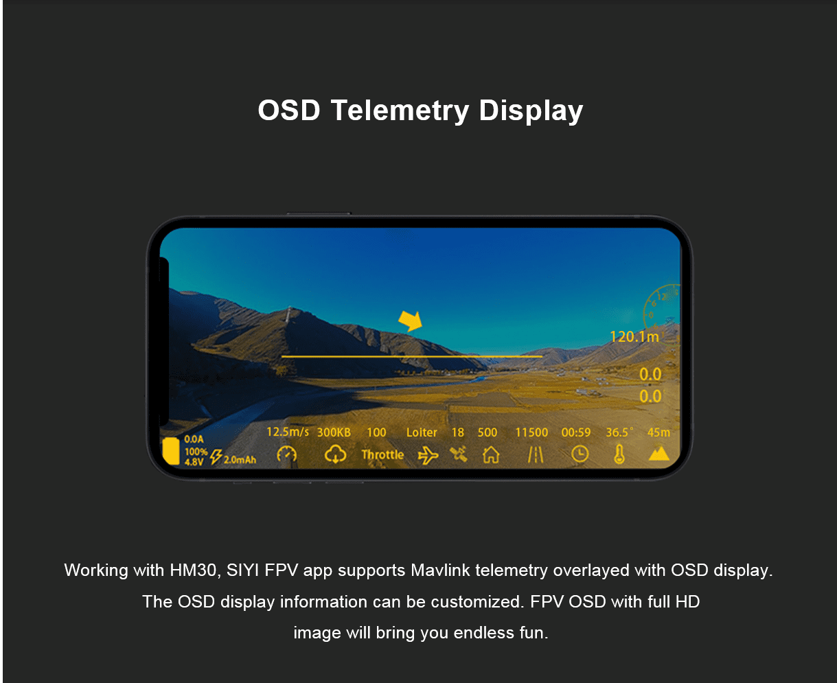SIYI HM30 HD Dijital Görüntü Aktarım Sistemi — HM30 FPV Seti