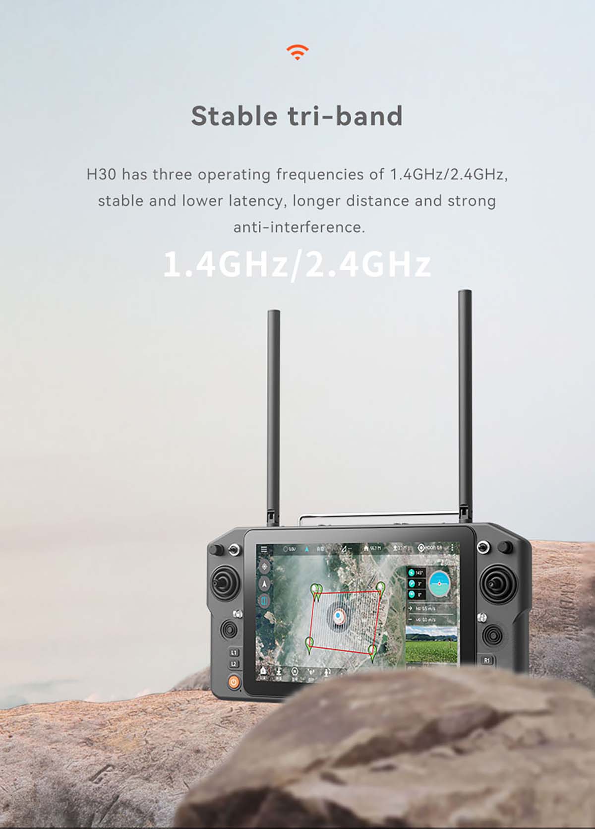 SKYDROID H30 Uzaktan Kumanda — Skydroid H30 Kumanda Seti