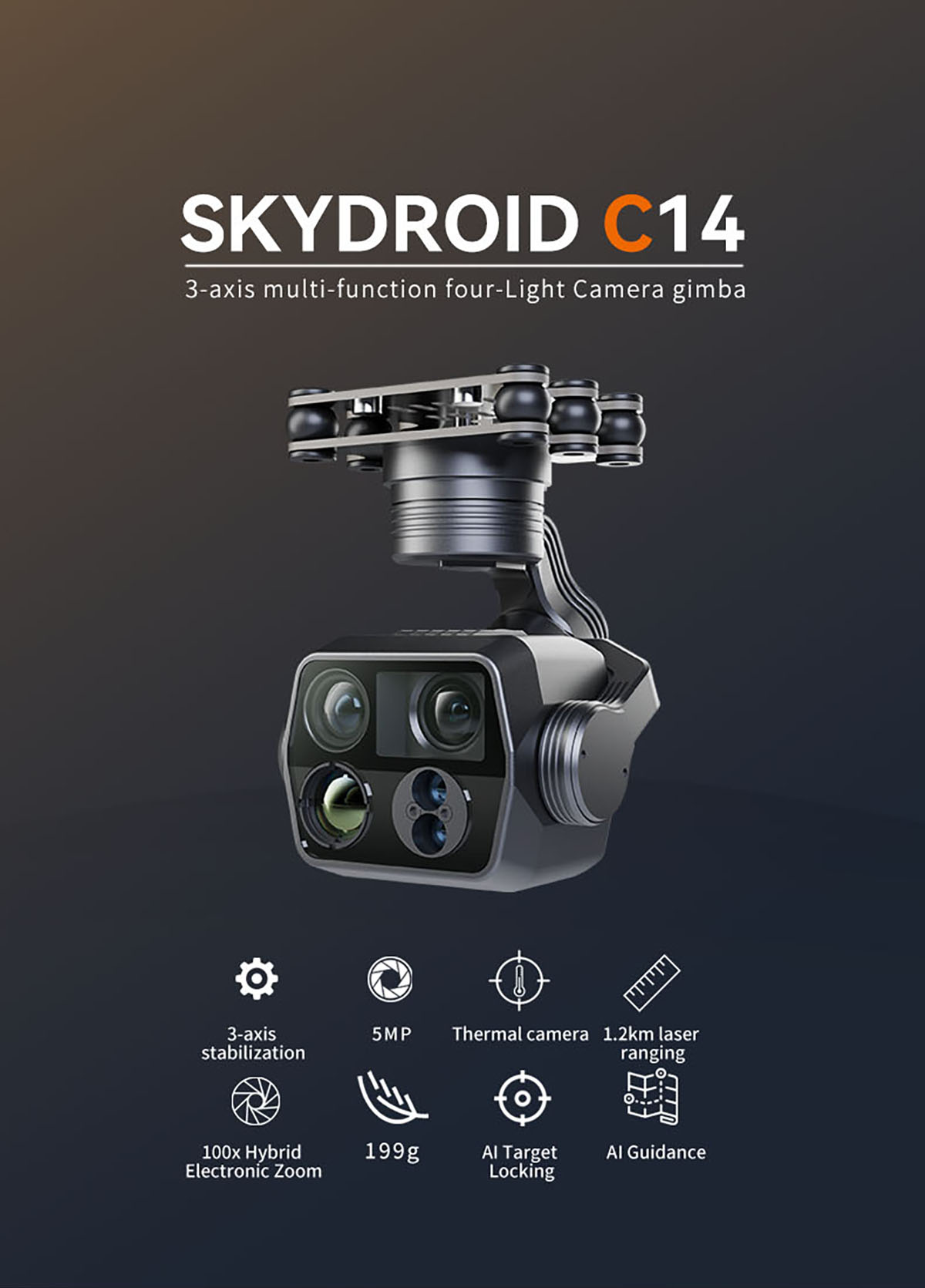SKYDROID C14 Kamera