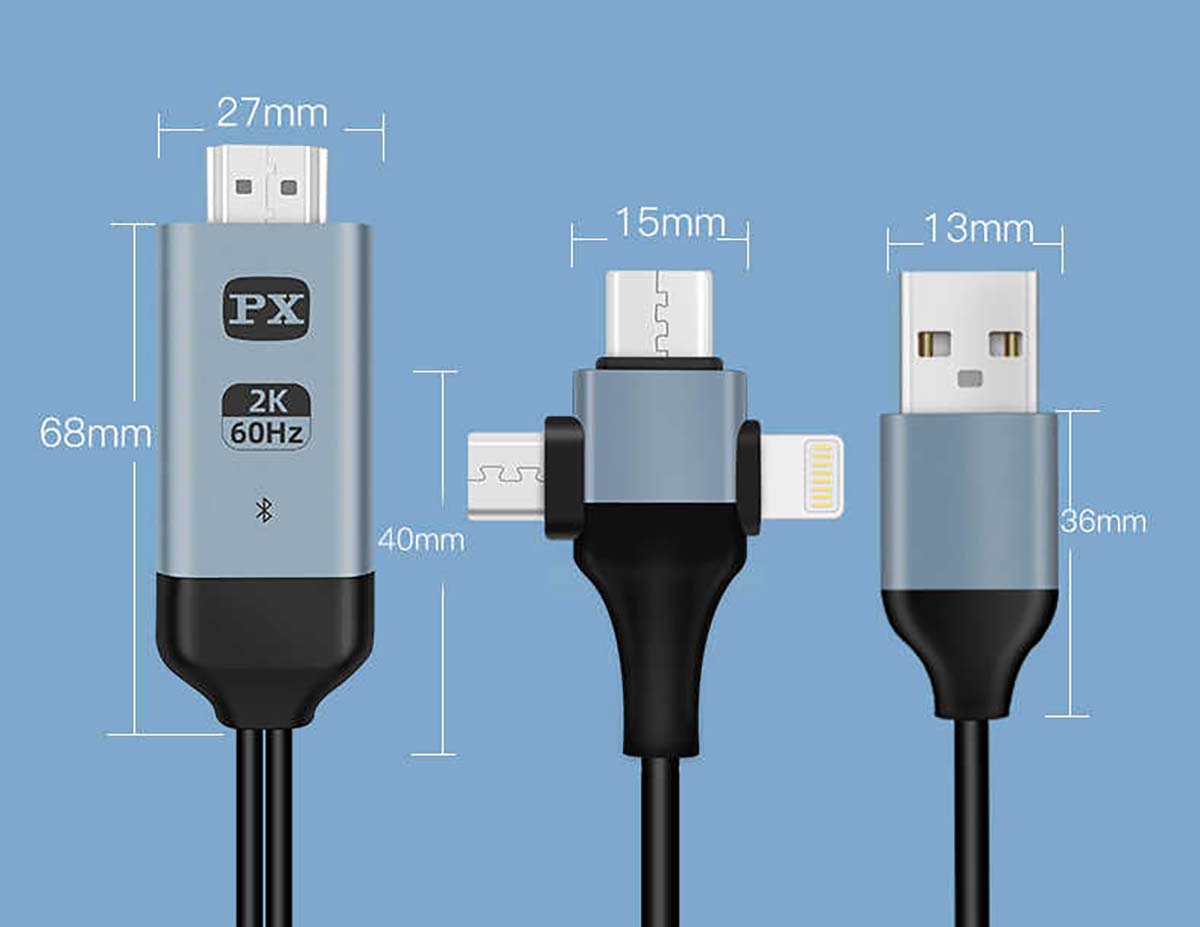 SKYDROID USB–HDMI Kablosu