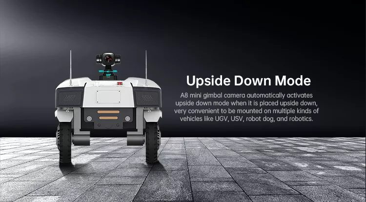 SIYI A8 Mini 4K 6X Yakınlaştırmalı Gimbal Kamera — A8 MINI