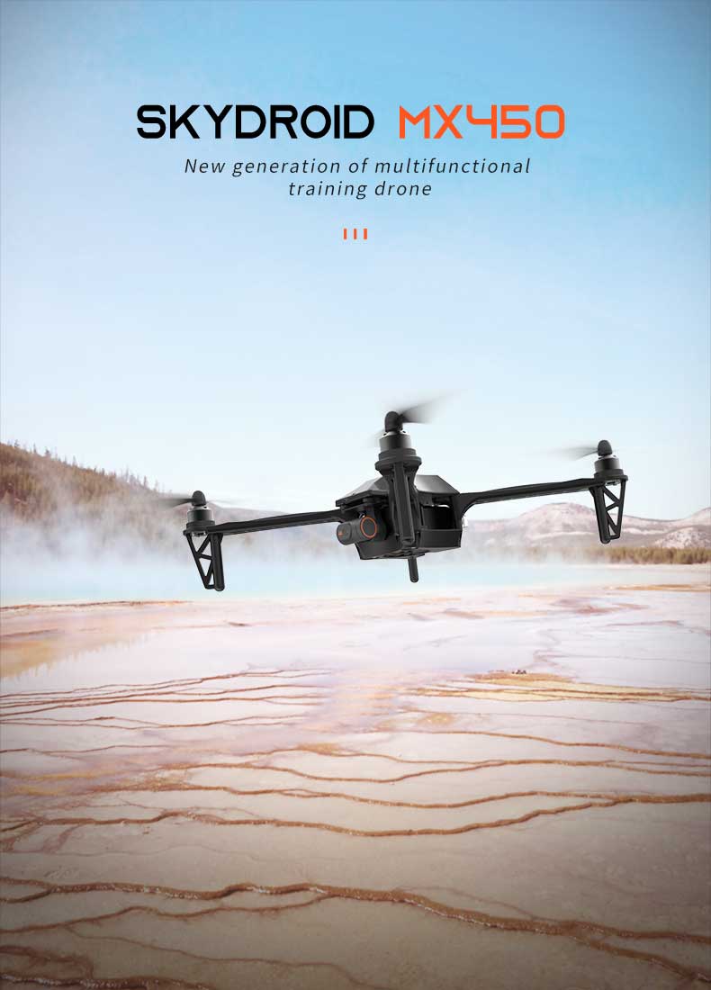 SKYDROID MX450 Quadcopter — MX450 Profesyonel Set-1 Pil