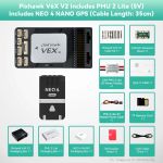 CUAV NEO 4 Nano GNSS Modülü — NEO 4 Nano & Pixhawk V6X V2 Kontrolcü
