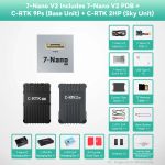 CUAV 7-Nano V2 Uçuş Kontrolcüsü ve Aksesuar Setleri — 7-Nano V2 Kontrolcü + C-RTK 9 Ps(Baz Birimi) & C-RTK 2HP(Gezici Birim)