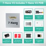 CUAV 7-Nano V2 Uçuş Kontrolcüsü ve Aksesuar Setleri — 7-Nano V2 Kontrolcü + PDB Güç Modülü