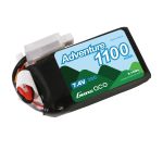 Gens ace 1100mAh 2S 35C 7.4V LiPo Batarya | JST-PHR Konnektör | Adventure (Non-G-Tech)